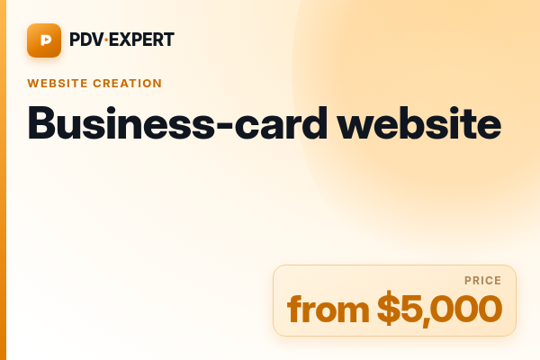 Business-card website