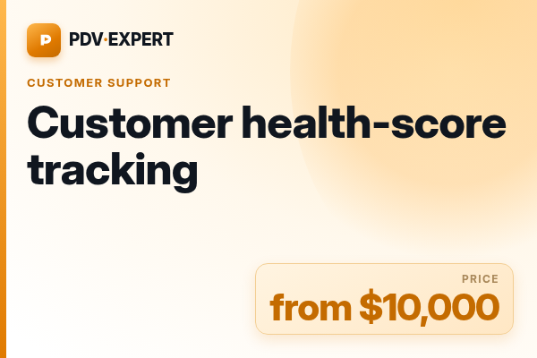 Customer health-score tracking