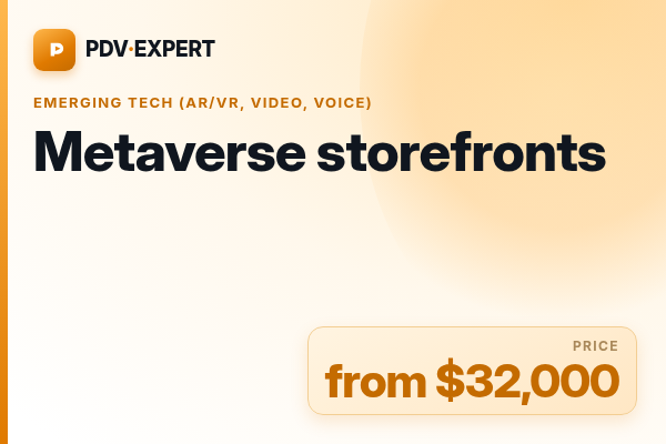 Metaverse storefronts