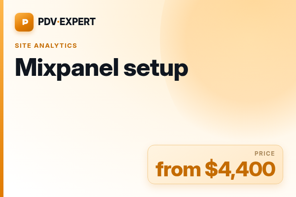 Mixpanel setup