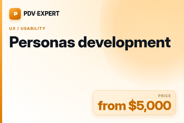 Personas development