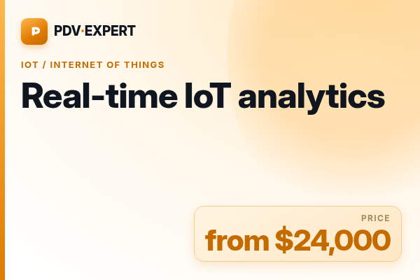 Real-time IoT analytics
