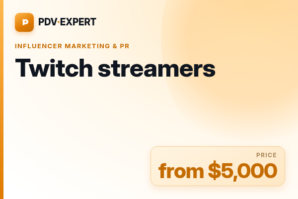 Twitch streamers